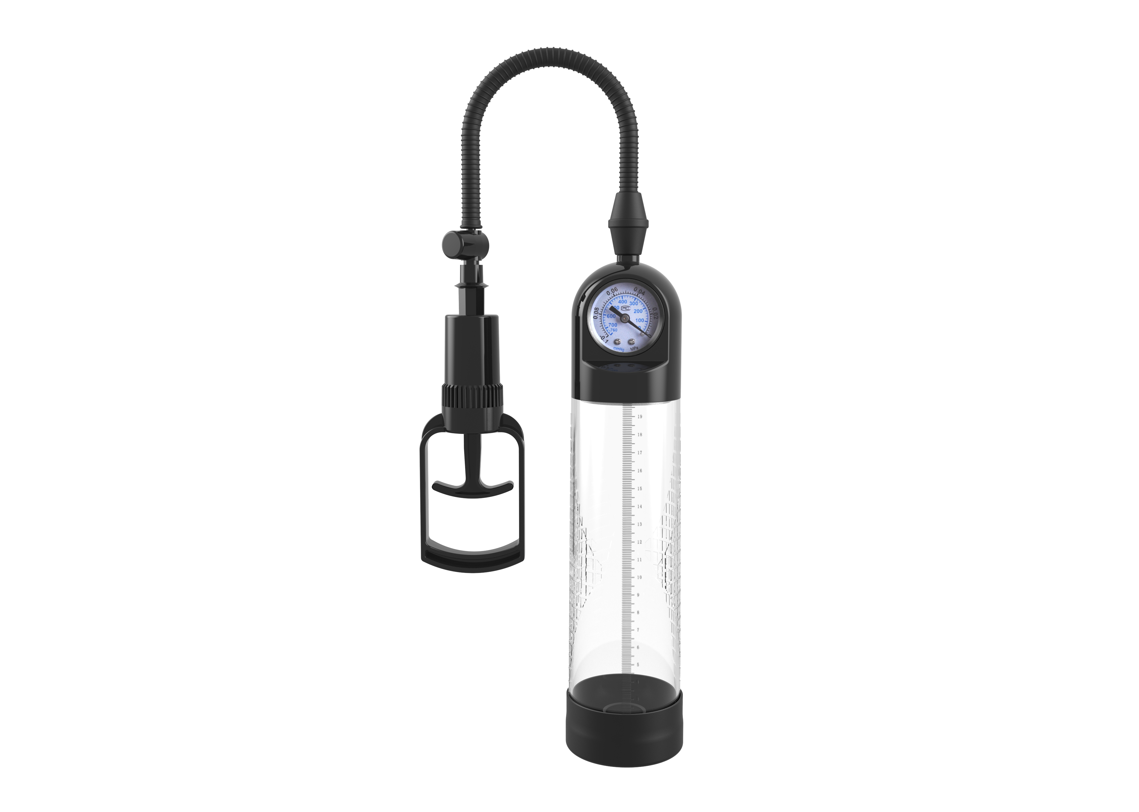 Shenzhen Canwin MEN Pull Rod Penis Pump with Gauge - Penis Pumps And Stretchers