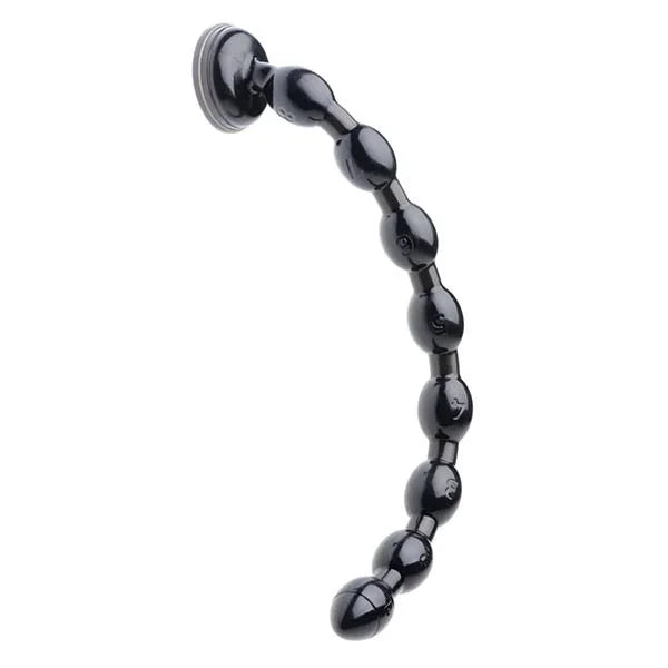 Hosed Beaded Hose Anal Dildo 19 Inch - - Anal Dildos