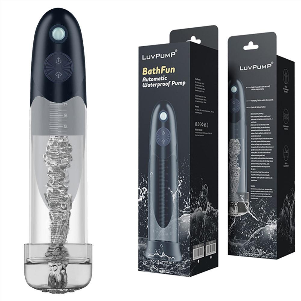 Shots LuvPump BathFun Waterproof Automatic Penis Pump - Penis Pumps And Stretchers