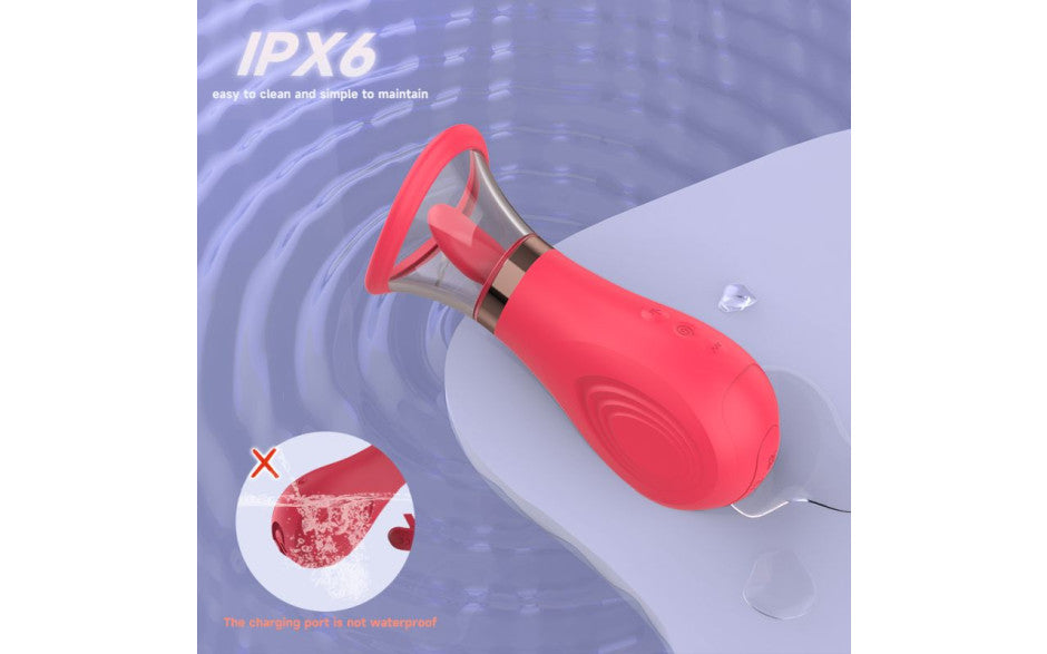 S-Hande Sybil 3-in-1 Sucking Licking Tickling Stimulator - Clit Ticklers and Pulsators