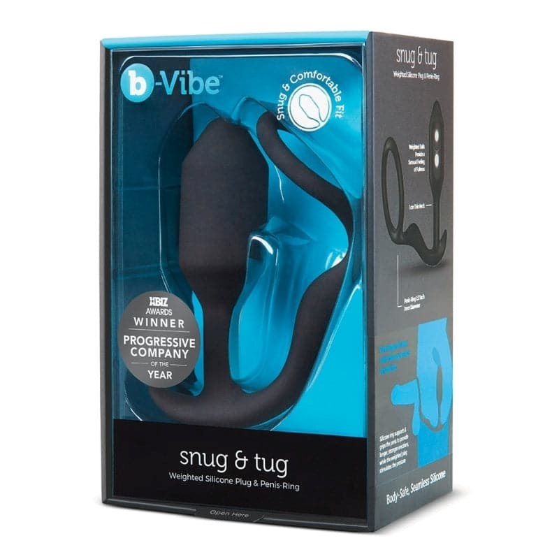 B-Vibe Snug and Tug - Dual Stimulator for Transformative Pleasure - - Luxury Sex Toys