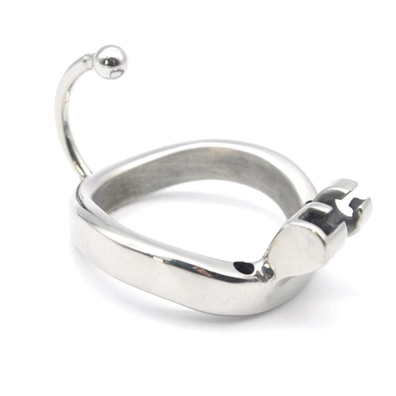 Ball Hook Condemned Penetration Cage - - Male Chastity