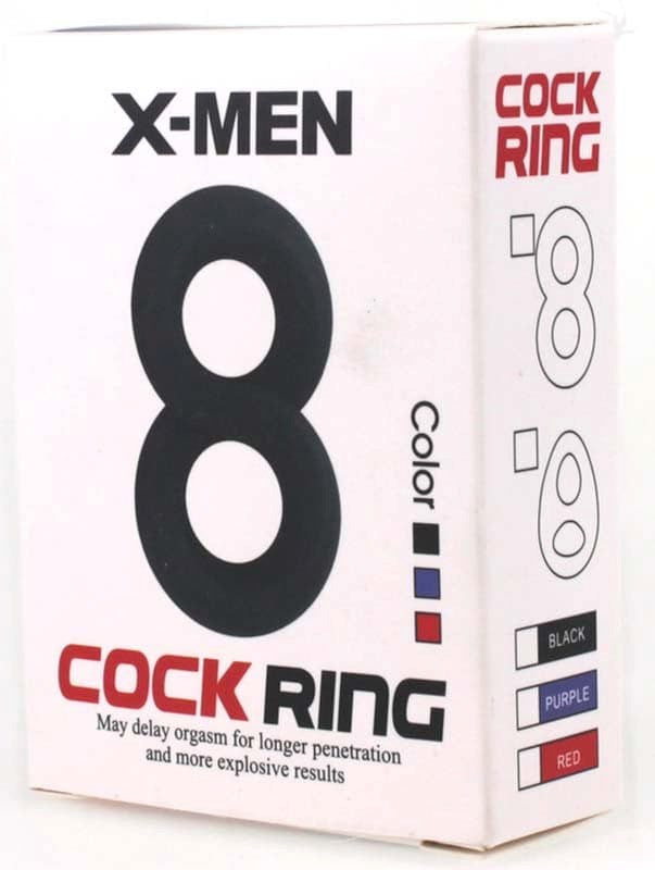 Figure 8 Silicone Cock & Ball Ring - - Ball and Cock Toys