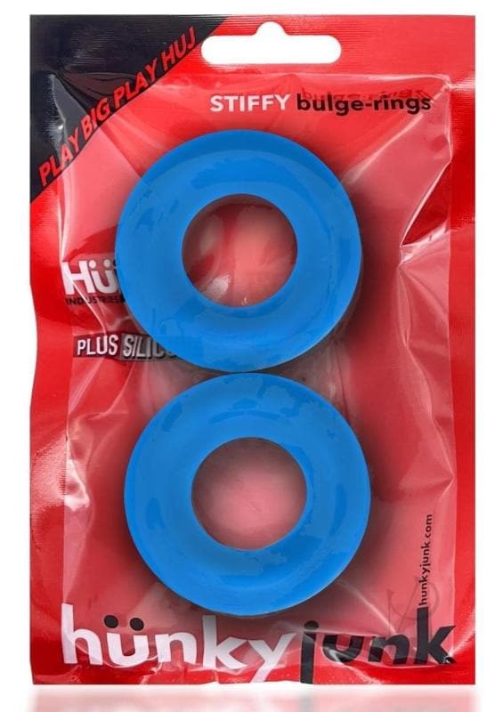 Hunkyjunk Stiffy Bulge Rings - - Cock Rings