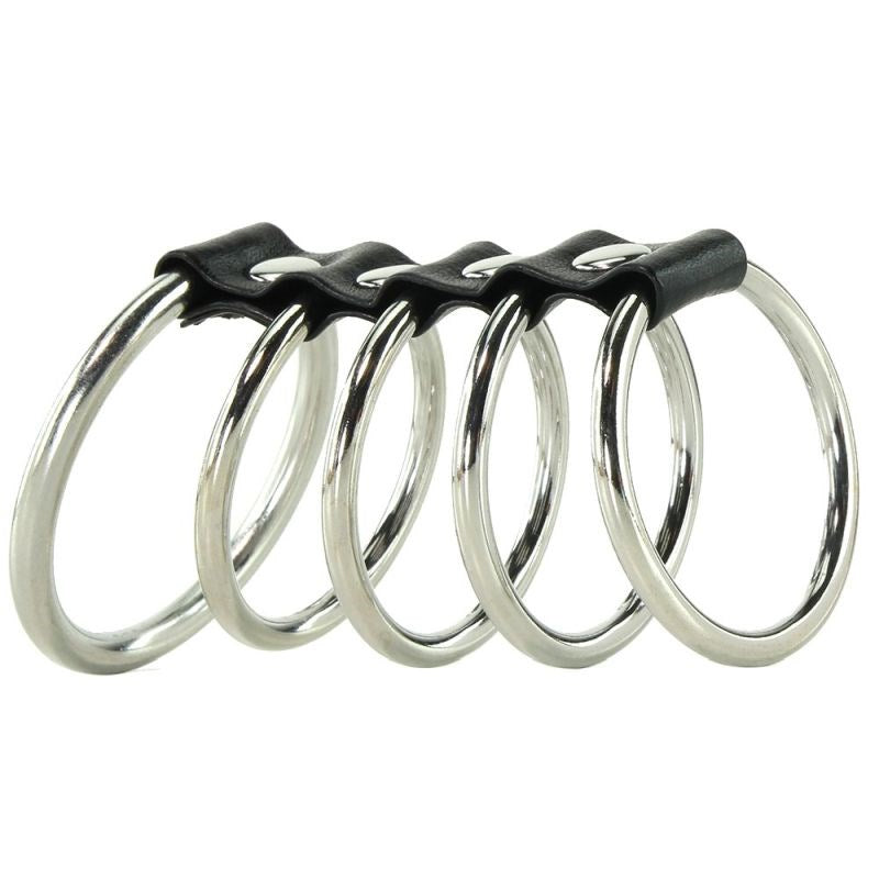 Mister B Gates of Hell Cock 7 Rings - - Cock Rings