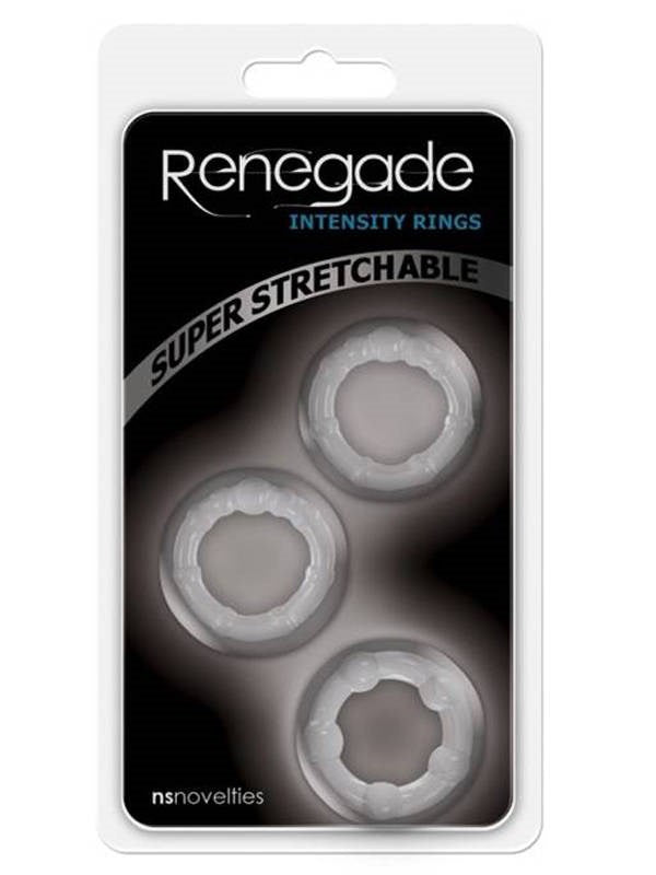 Renegade Intensity Rings 3 Pack - - Cock Rings