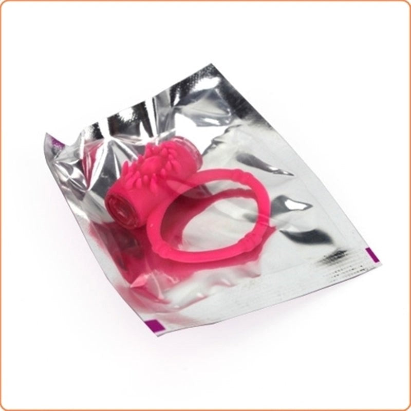 Silicone Vibrating Cock Ring - - Ball and Cock Toys