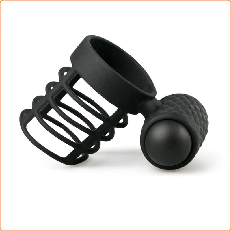 Silicone Vibration Penis Ring - - Ball and Cock Toys