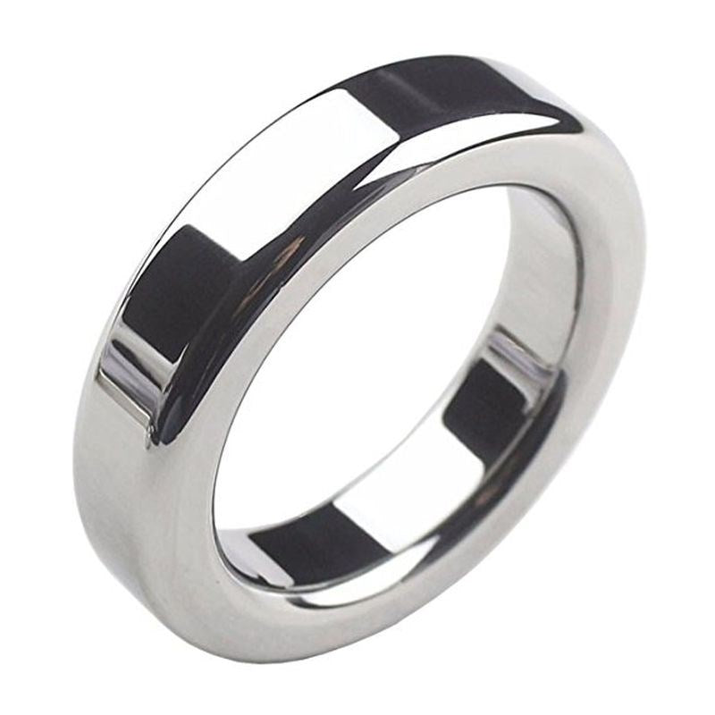 Titan Steel Wide Cock Ring - - Cock Rings