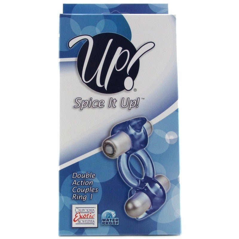 Up! Spice It Up! Double Action Couples Ring - - Cock Rings
