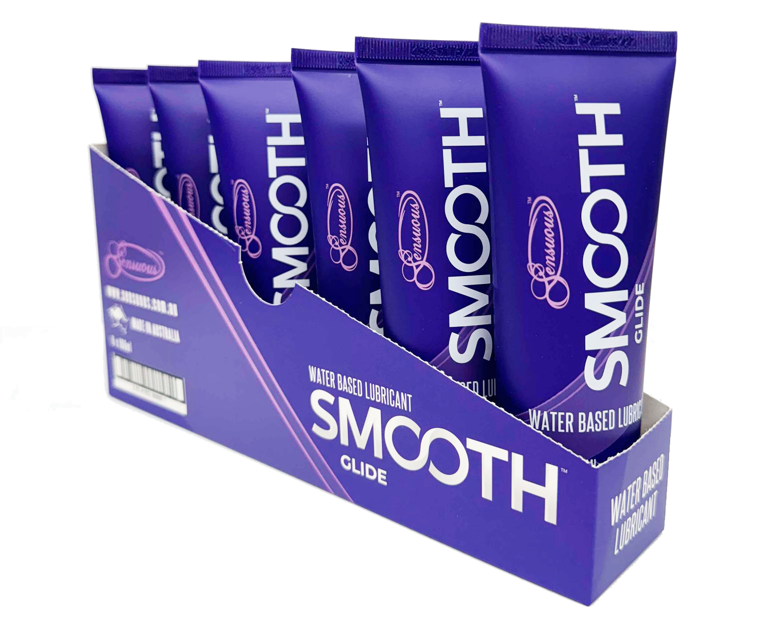 Sensuous Smooth Glide Water Based Adult Lubricant 100ml - Water Based Lubes