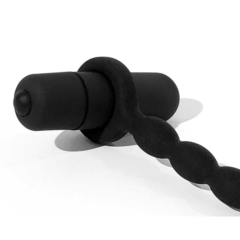 Boneyard Silicone Vibrating Urethra Trainer Kit - - Cock Rings