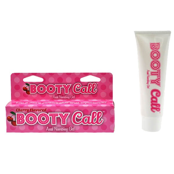 Booty Call Anal Numbing Gel - Cherry 44ml - - Water Based Lubes