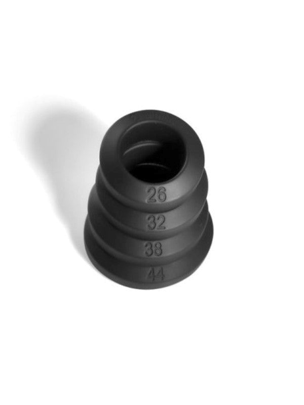 Brutus Big Bulge Silicone Cock Ring 4 Pc Set - - Cock Ring Sets