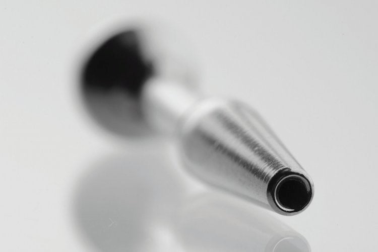 Chasm Stainless Steel Cum-Thru Insert - - Penis Plugs