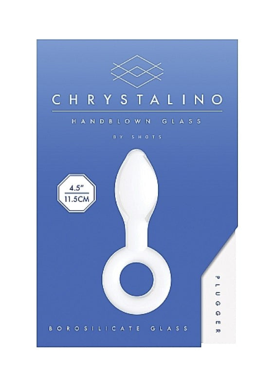 Chrystalino Plugger White - - Butt Plugs
