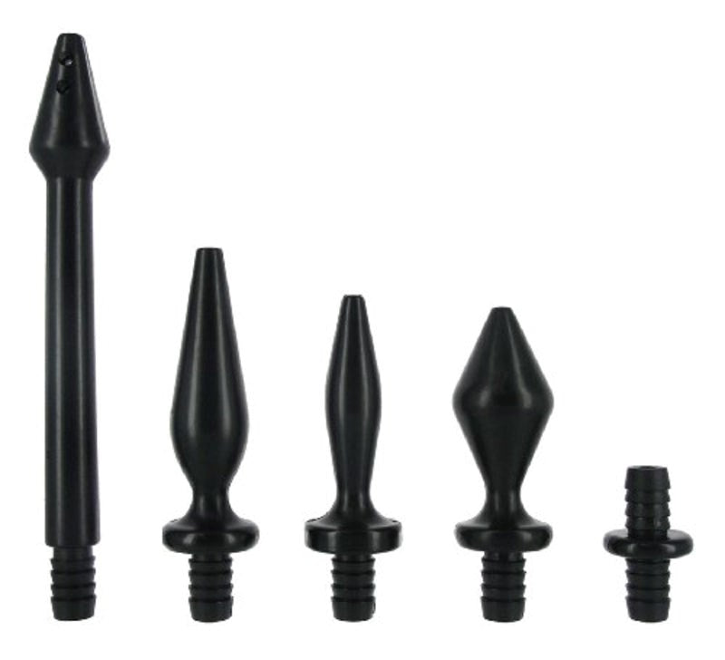 CleanStream Premium Silicone Enema Set White - - Anal Cleansing