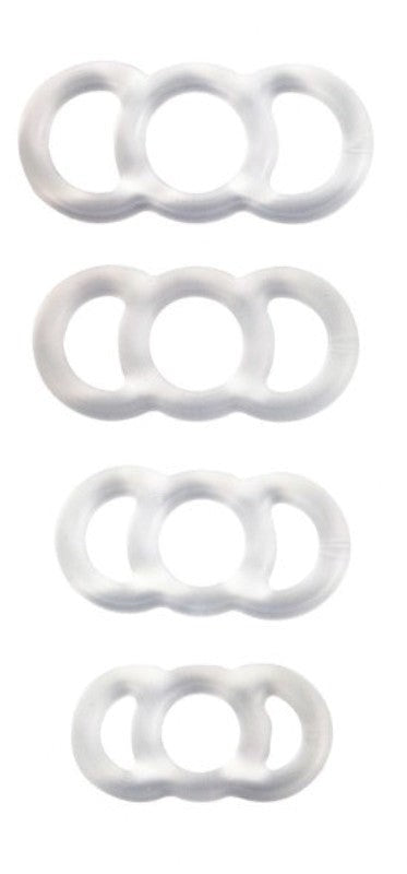 ComFit Silicone Rings - - Stretchy Cock Rings