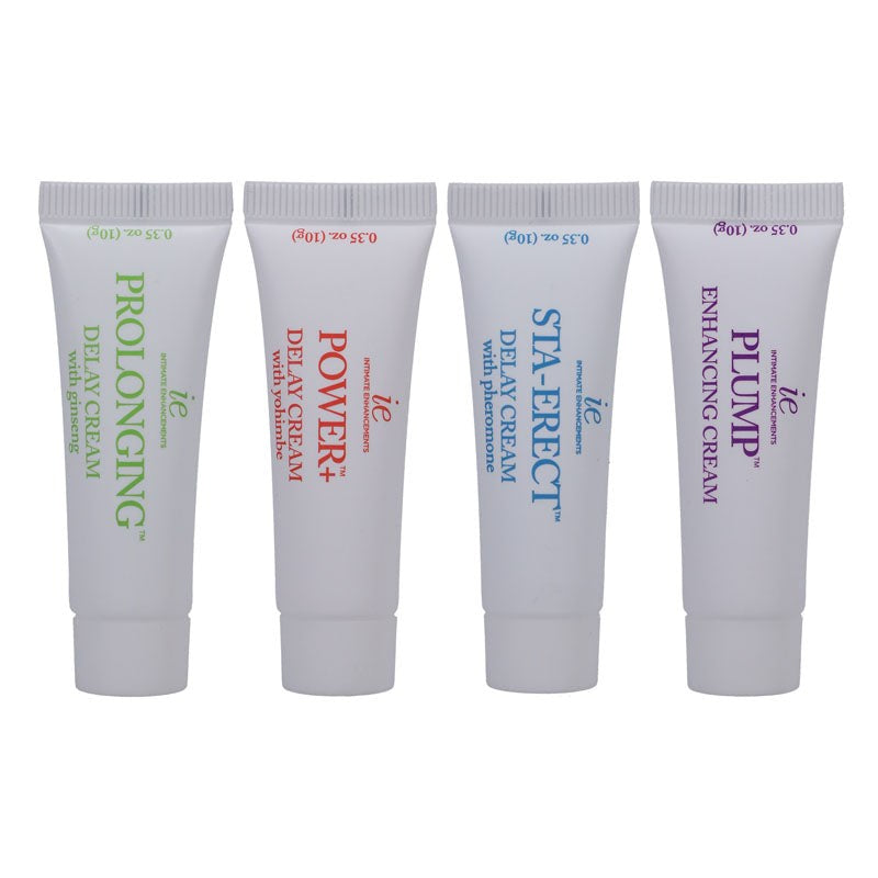 Doc Johnson 4 Pack ENHANCE Pleasure Creams - Delay and Excite Sprays