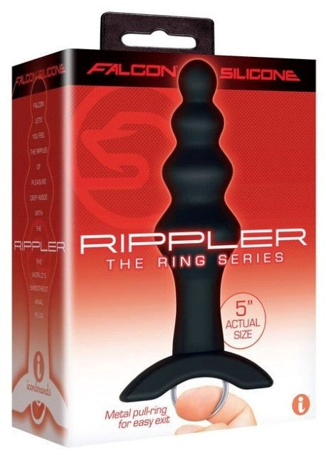 Falcon Rippler Silicone Plug - - Butt Plugs