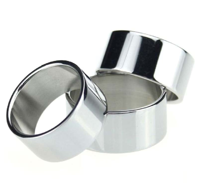 Fashion Mens Stainless Steel Cock Ring - - Cock Rings