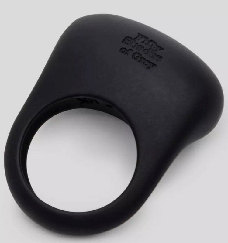 Fifty Shades of Grey Sensation Rechargeable Vibrating Love Ring - - Vibrating Cock Rings