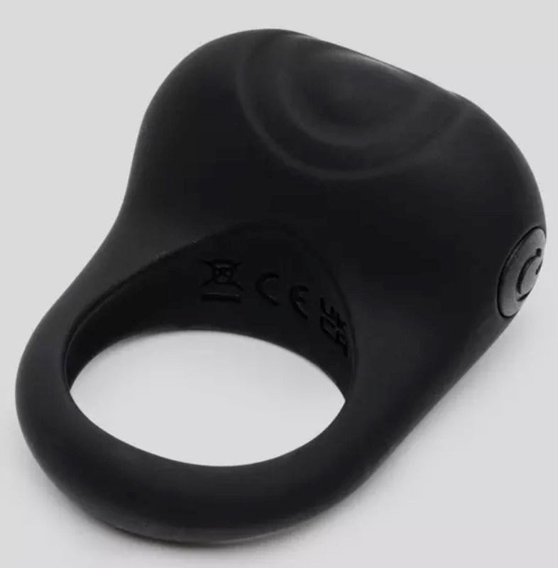 Fifty Shades of Grey Sensation Rechargeable Vibrating Love Ring - - Vibrating Cock Rings