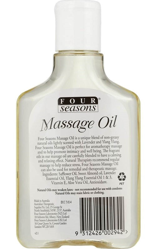 Four Seasons Massage Lavender and Yang Ylang - - Massage Oils and Lubricants
