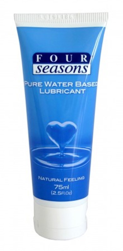 Four Seasons Regular Waterbased Lube - Tube - - Water Based Lubes