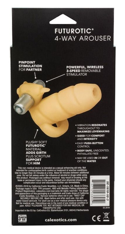 Futurotic 4-Way Arouser - Pumps, Extenders and Sleeves
