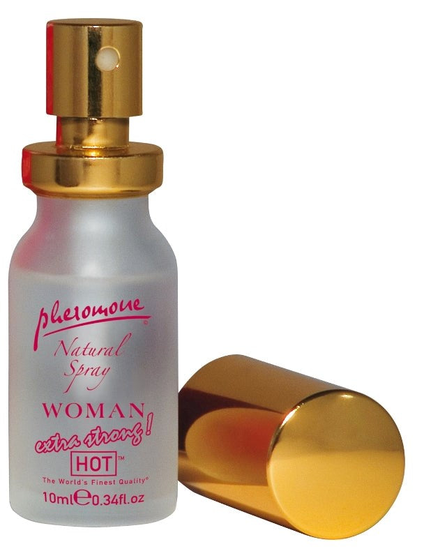 Hot Pheromones Woman Natural Spray Extra Strong 10ml - Delay and Excite Sprays