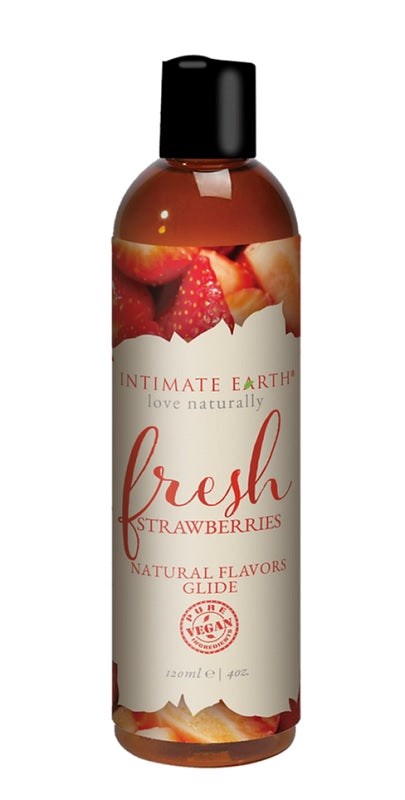 Intimate Earth Natural Flavors Glide 120ml - - Water Based Lubes