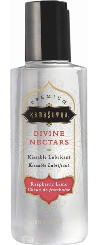 Kama Sutra Divine Nectars Premium Kissable Lubricant 5oz - - Water Based Lubes