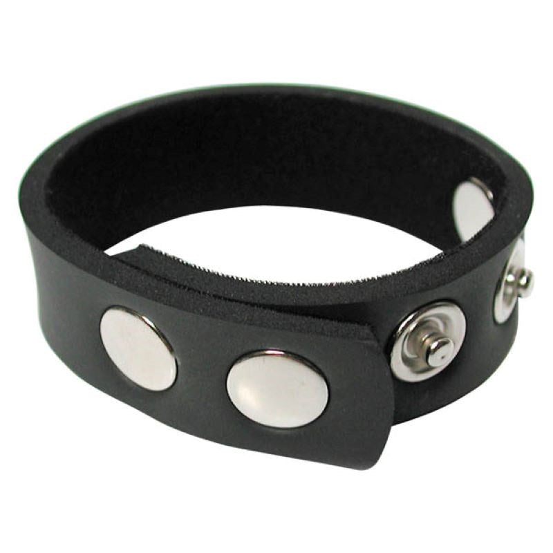 Kinklab 5-Snap Neoprene Cock Ring - - Cock Rings