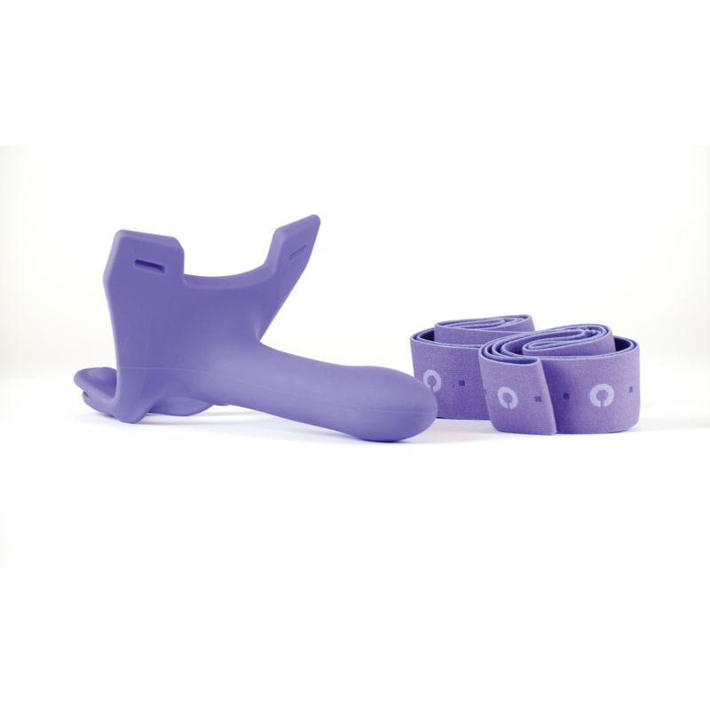 Perfect Fit Zoro 5.5 Inches Strap-On Sex Toys - Purple - Strap On Sextoys