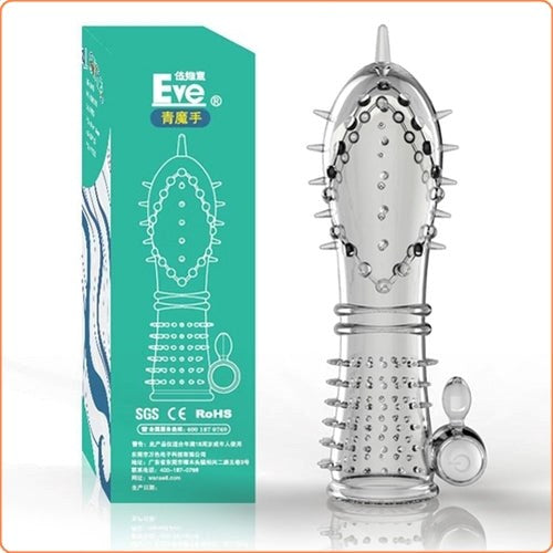 Magic Vibration Crystal Penis Sleeve - Pumps, Extenders and Sleeves