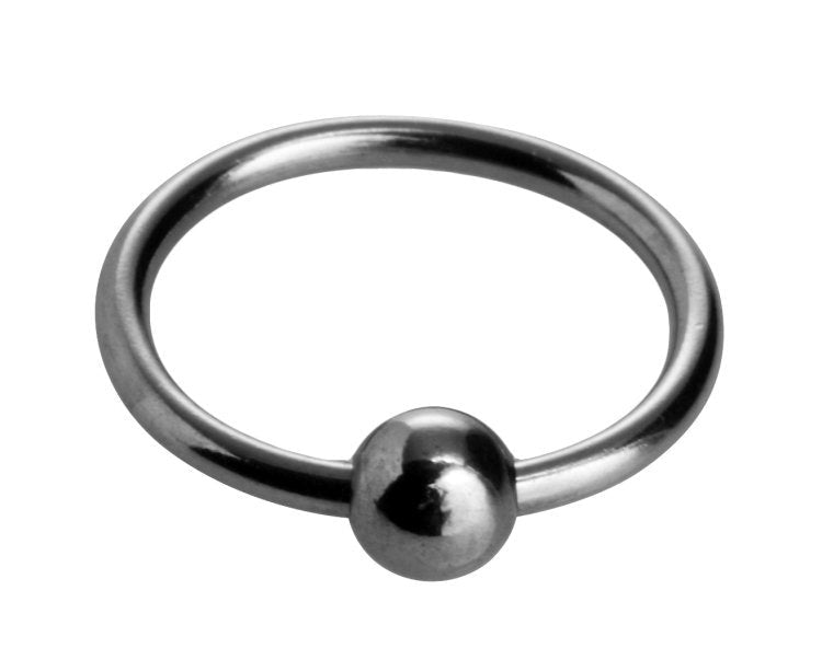 Ornata - Steel Ball Head Ring - - Cock Rings