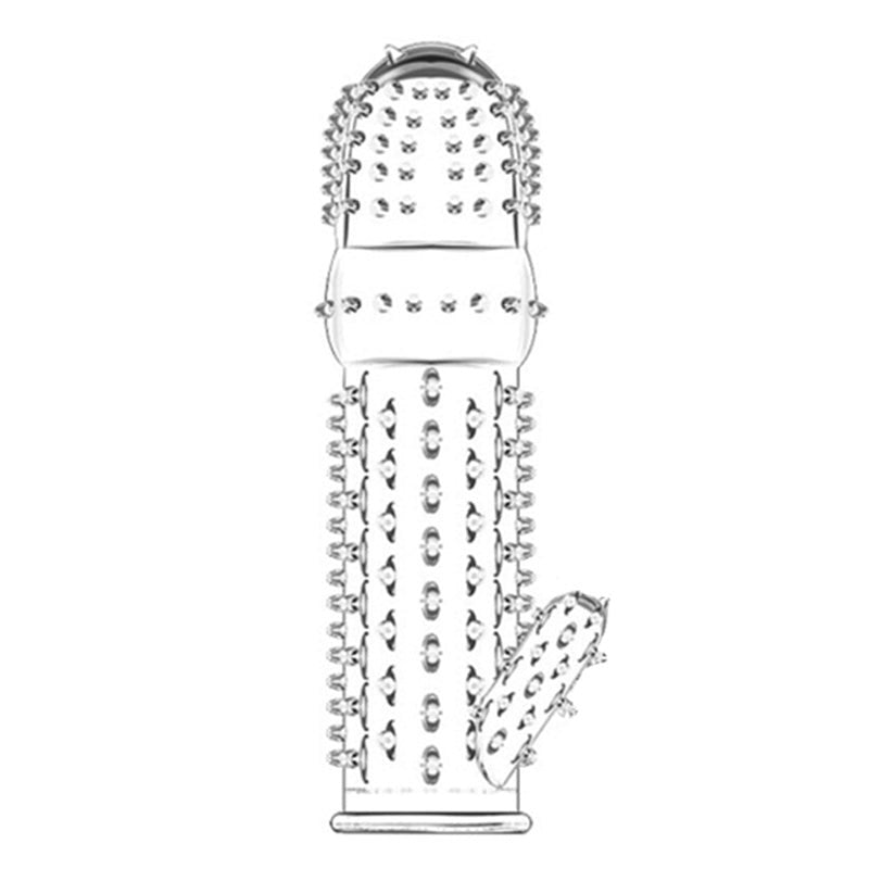 Penis Sleeve with Tickler - Pumps, Extenders and Sleeves
