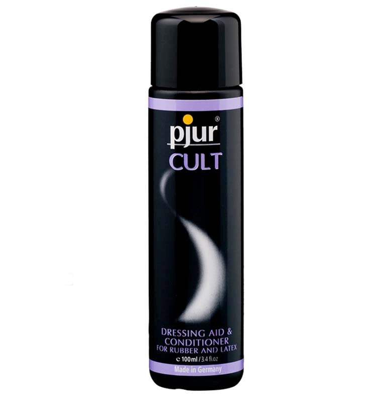 Pjur CULT Rubber and Latex Aid 100ml - - Silicone Based Lubes