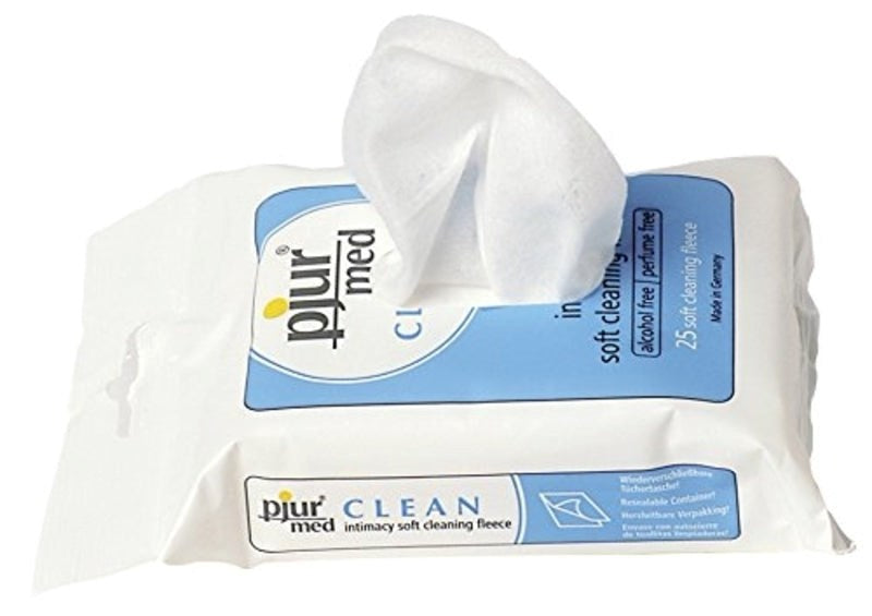Pjur Med Clean Fleece Pack of 25 - - Adult Toy Cleaner