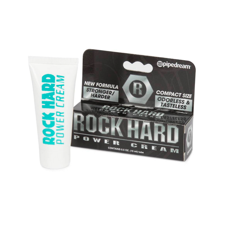 Pipedream Rock Hard Erection Enhancer Power Cream 15ml - Delay and Excite Sprays
