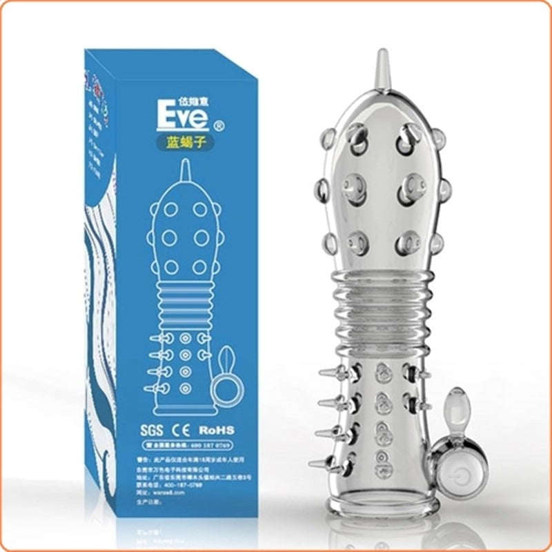 Scorpion Vibration Crystal Penis Sleeve - Pumps, Extenders and Sleeves