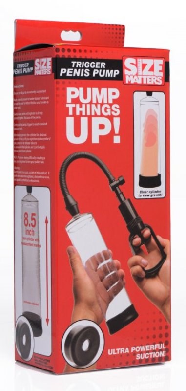 Size Matters Trigger Penis Pump - - Pumps, Extenders and Sleeves