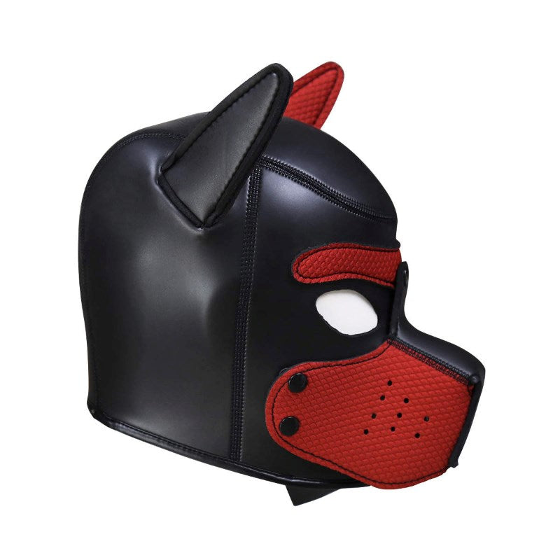 Daytona Puppy Play Bondage Play Mask - - Bondage Hoods