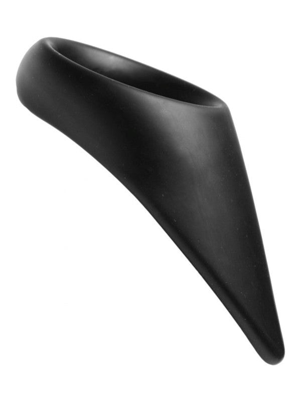 Taint Teaser Silicone C-Ring and Taint Stimulator - 01.75 In - Cock Rings