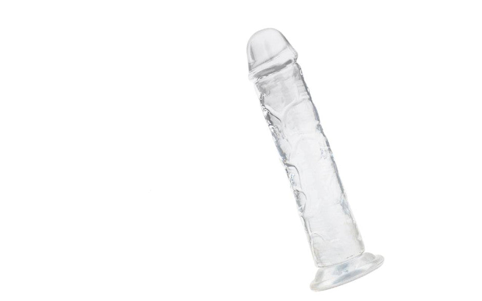 S-Hande Lester Soft Realistic Dong Clear M - Clear - Realistic Dildos