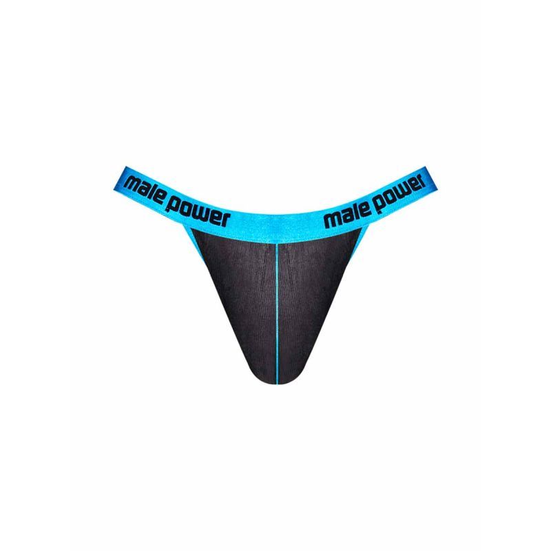 Male Power Casanova Uplift Micro Male Thong Black L/XL - Jocks and G-Strings