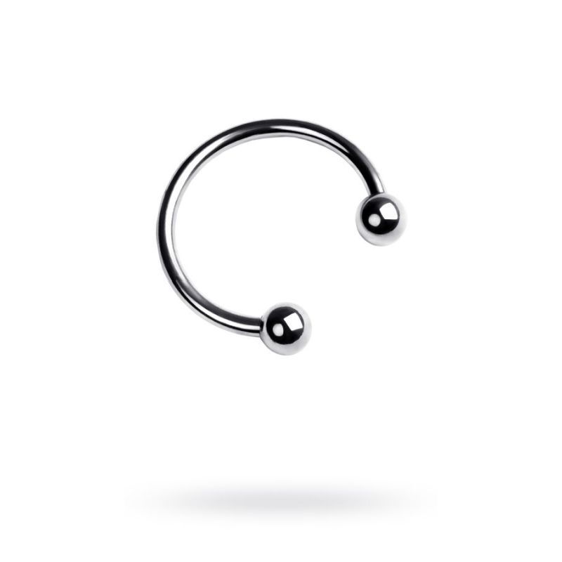 ToyFa Metal 30mm Penis Erection Enhancer Ring - Silver - Steel Cock Rings