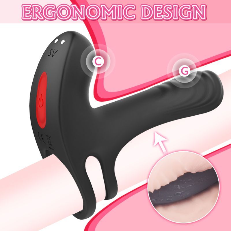 S-Hande Frank Remote Control Vibrating Penis Shaft - Sex Toys For Couples