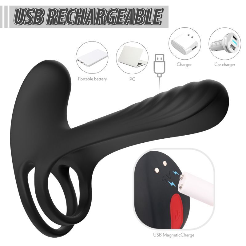 S-Hande Frank Remote Control Vibrating Penis Shaft - Sex Toys For Couples
